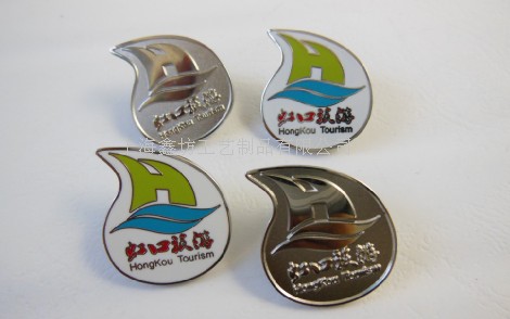 上海虹口旅游局徽章 虹口旅游徽章 上海虹口旅游局徽章 虹口旅游徽章